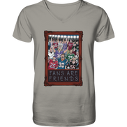 Fans are Friends  - V-Neck Shirt