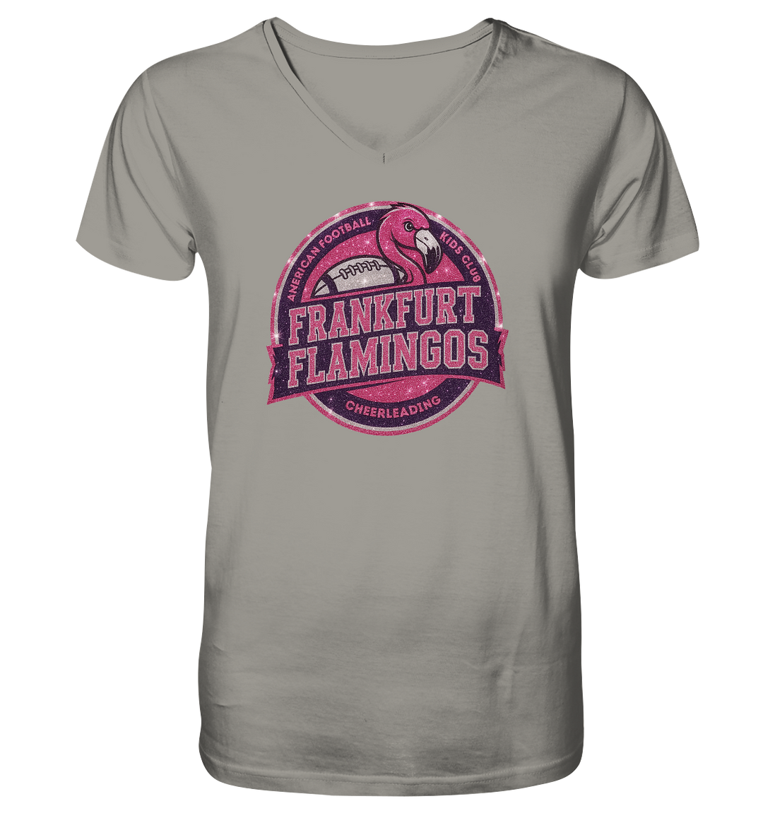 Frankfurt Flamingos - V-Neck Shirt