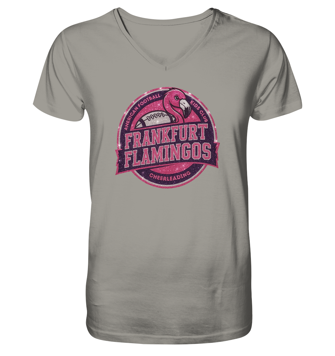 Frankfurt Flamingos - V-Neck Shirt