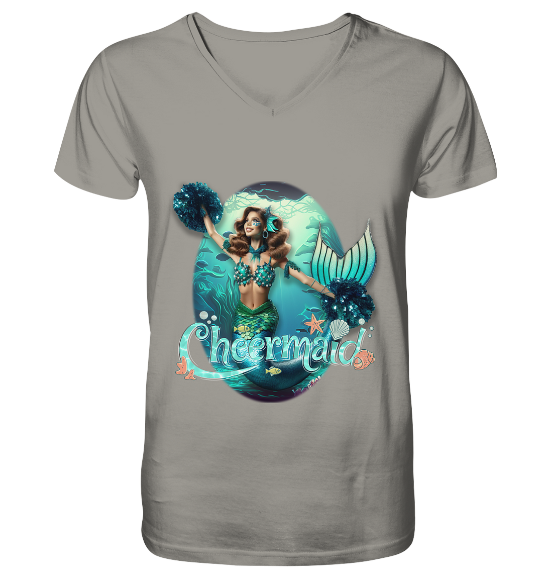 Cheermaid - V-Neck Shirt