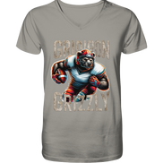 Gridiron Grizzly - V-Neck Shirt
