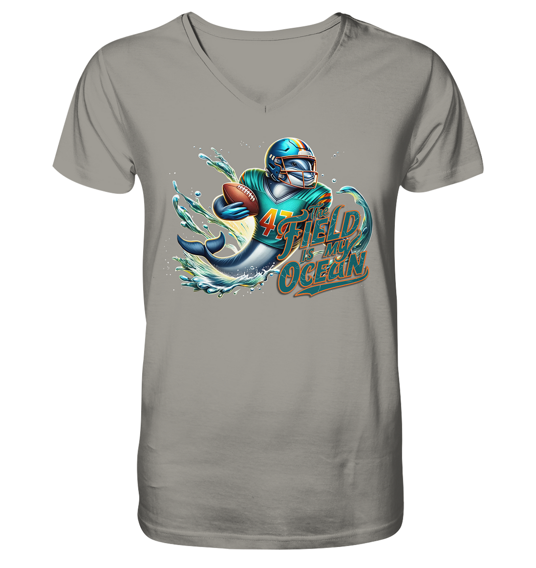 The Field is my Ocean - V-Neck Shirt