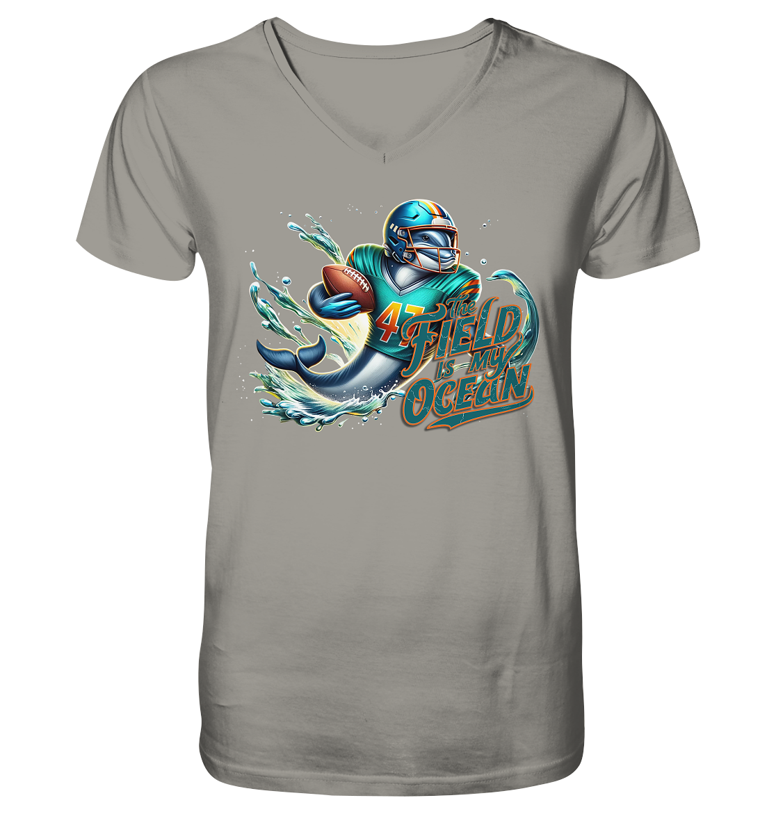 The Field is my Ocean - V-Neck Shirt
