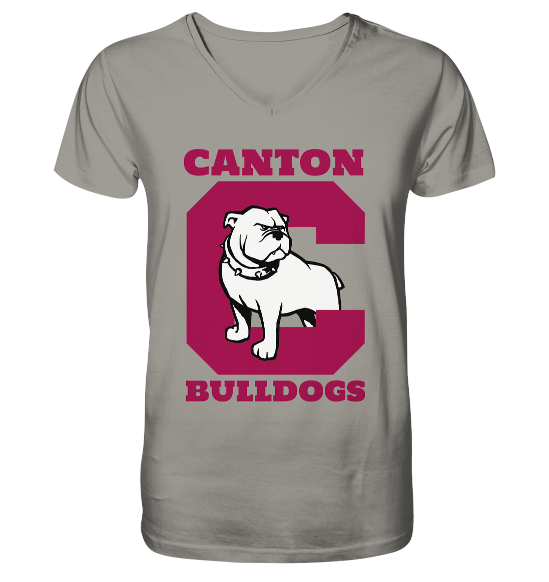 Canton Bulldogs - V-Neck Shirt