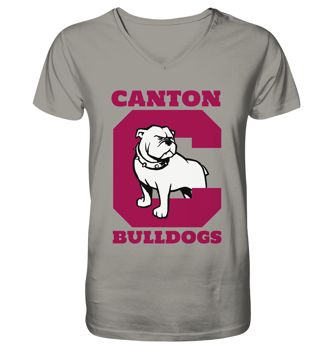 Canton Bulldogs - V-Neck Shirt
