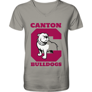 Canton Bulldogs 2 - V-Neck Shirt