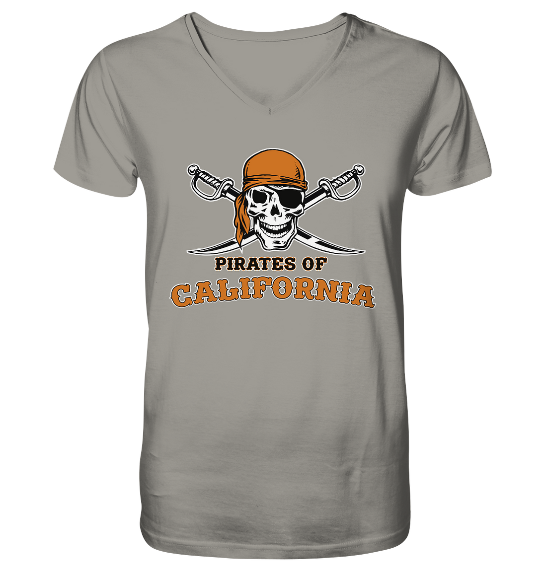 Pirates of California - V-Neck Shirt