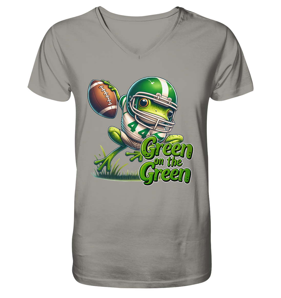 Green Frog - V-neck shirt