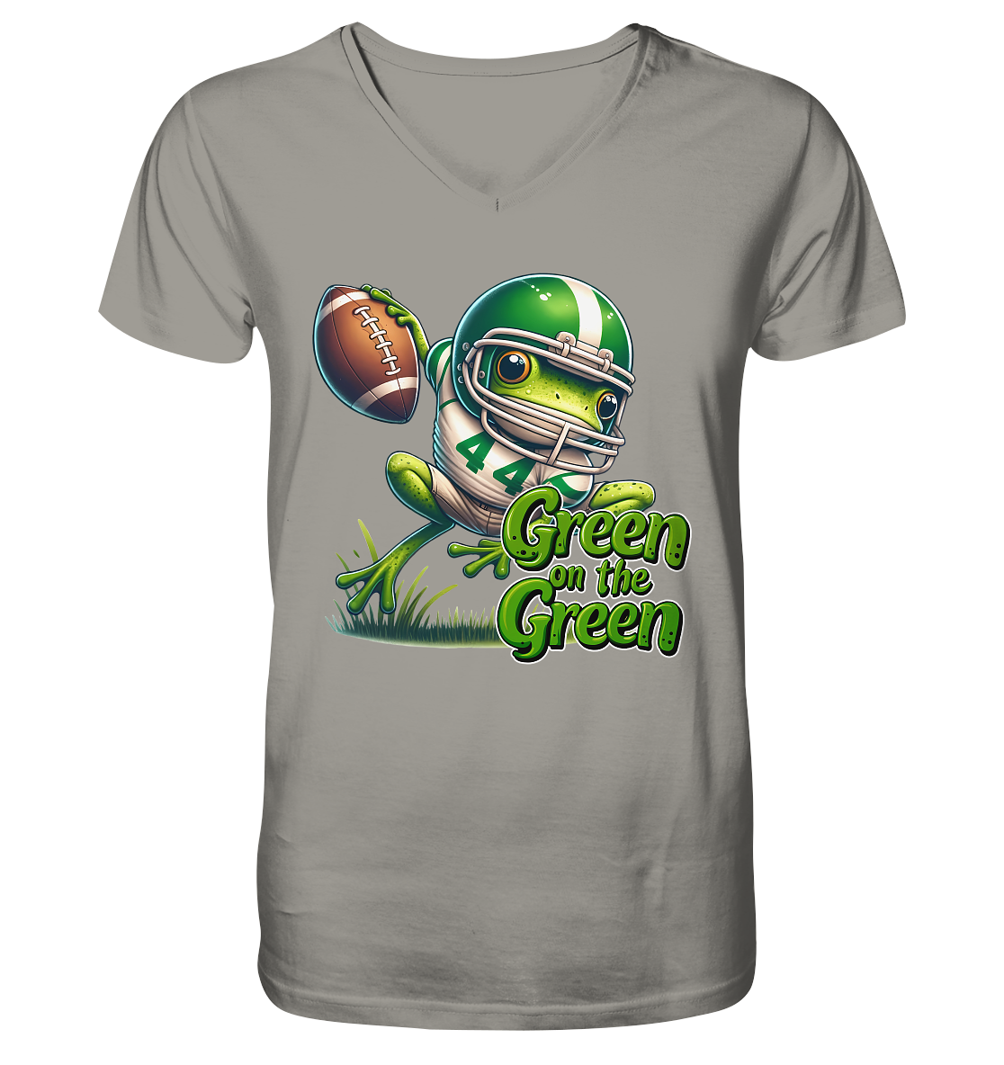 Green Frog - V-neck shirt