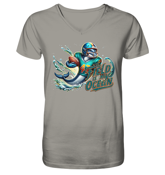 The Field is my Ocean - V-Neck Shirt