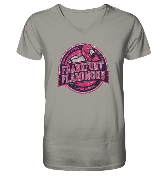 Frankfurt Flamingos - V-Neck Shirt
