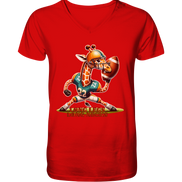 Giraffe - V-Neck Shirt