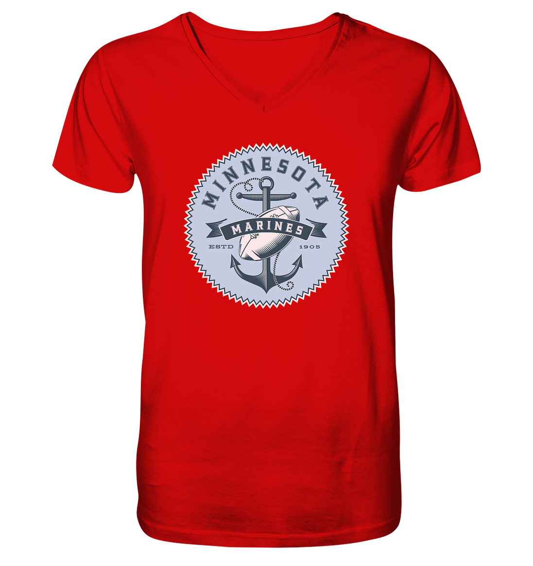 Minnesota Marines II - V-Neck Shirt