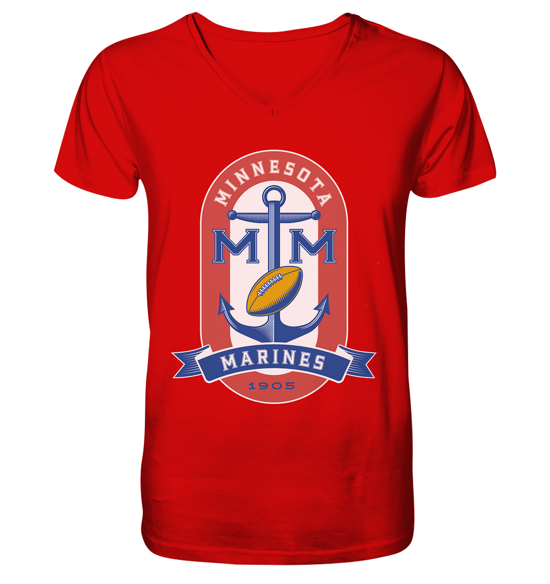 Minnesota Marines - V-Neck Shirt