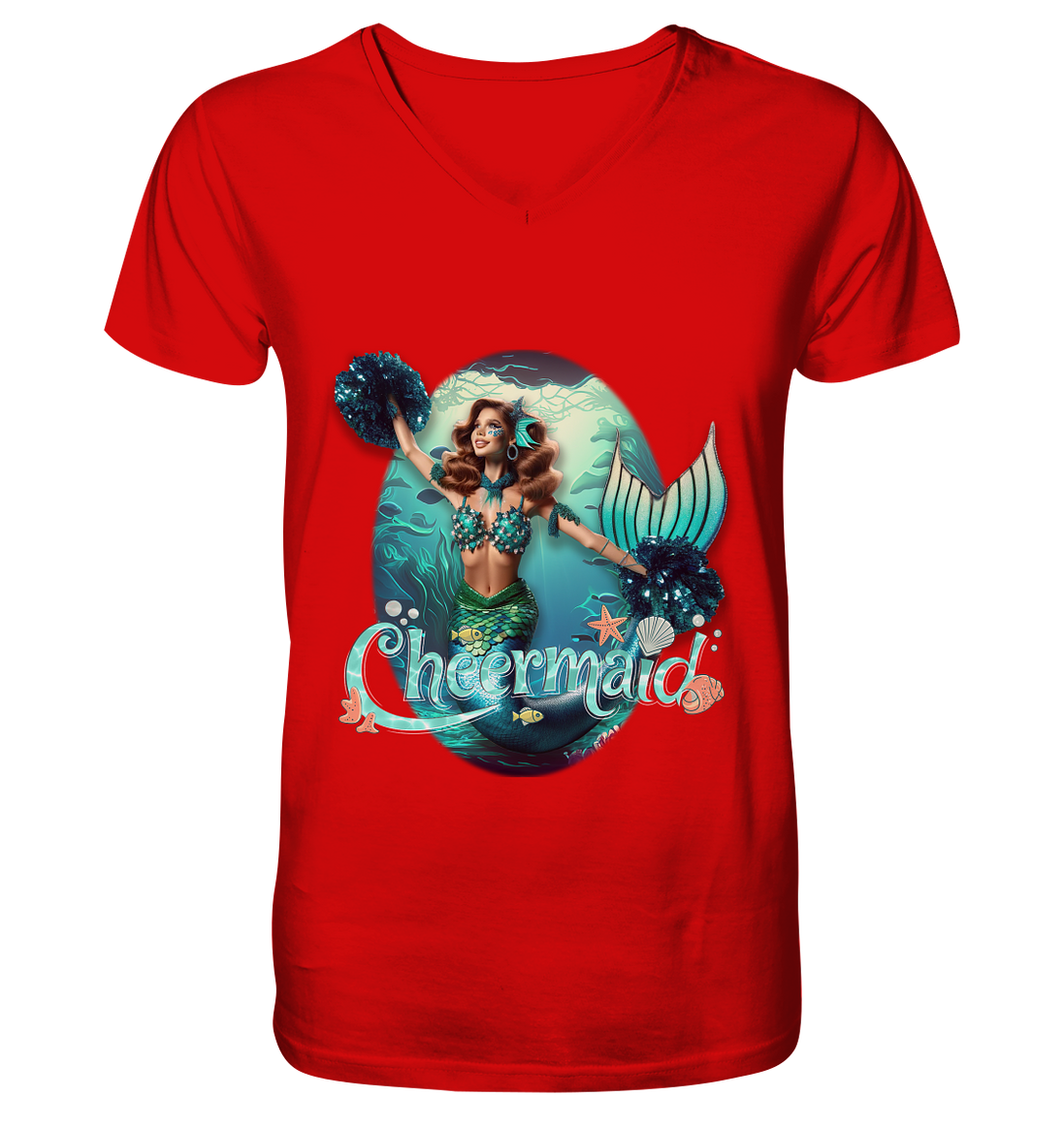Cheermaid - V-Neck Shirt