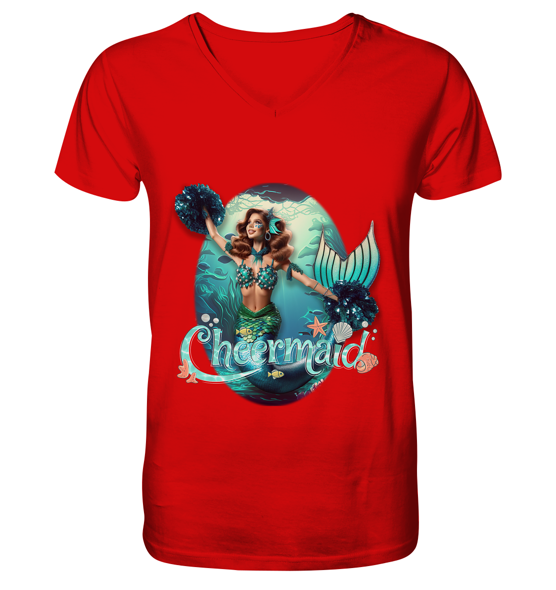 Cheermaid - V-Neck Shirt