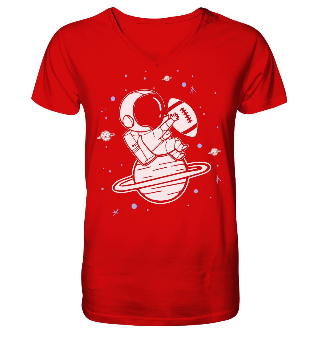 Footballnaut - V-Neck Shirt