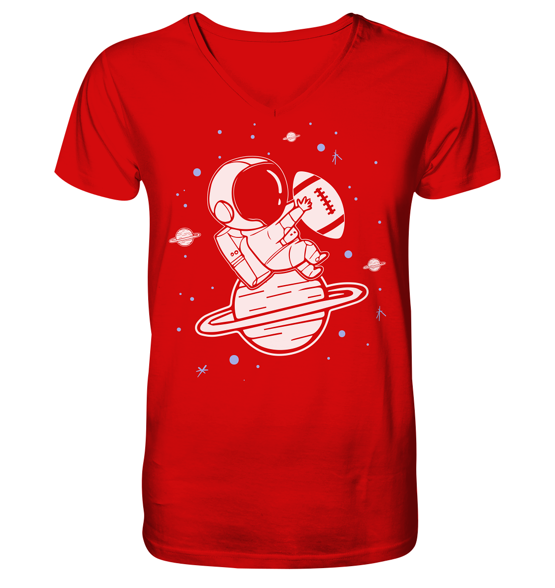 Footballnaut - V-Neck Shirt