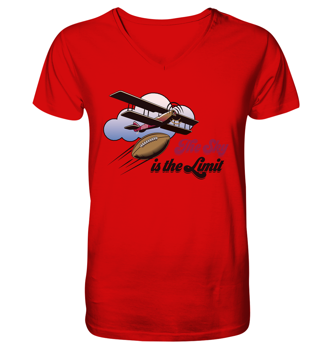 The Sky is the Limit - V-Neck Shirt