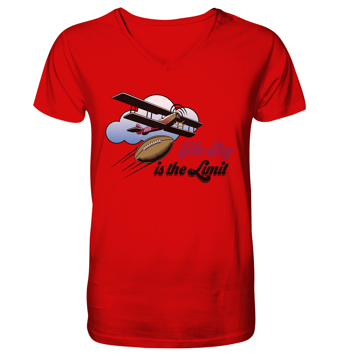 The Sky is the Limit - V-Neck Shirt