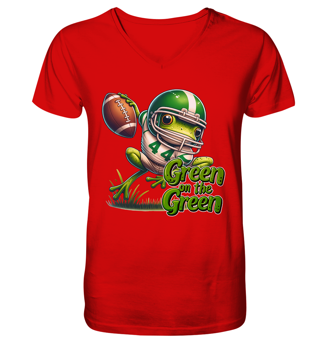 Green Frog - V-neck shirt