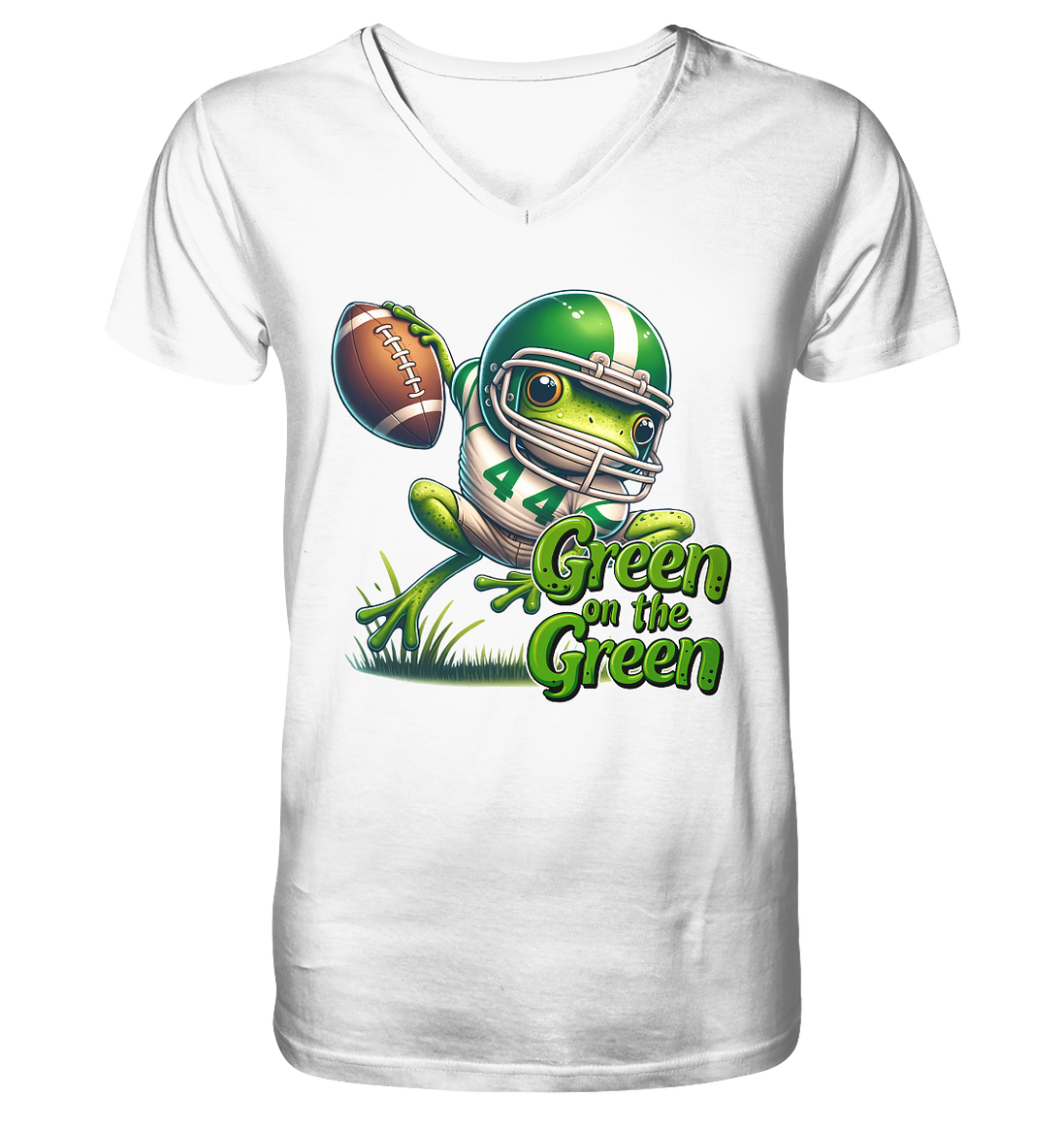 Green Frog - V-neck shirt