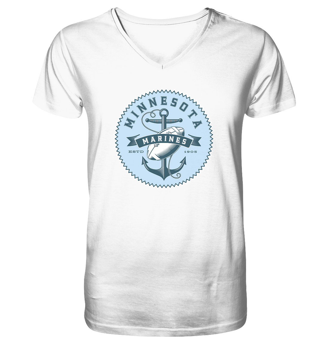 Minnesota Marines II - V-Neck Shirt