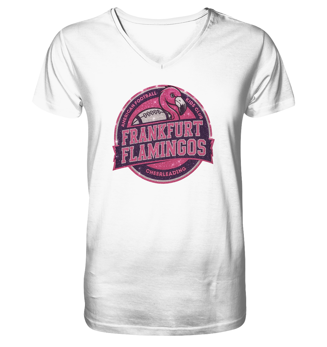 Frankfurt Flamingos - V-Neck Shirt