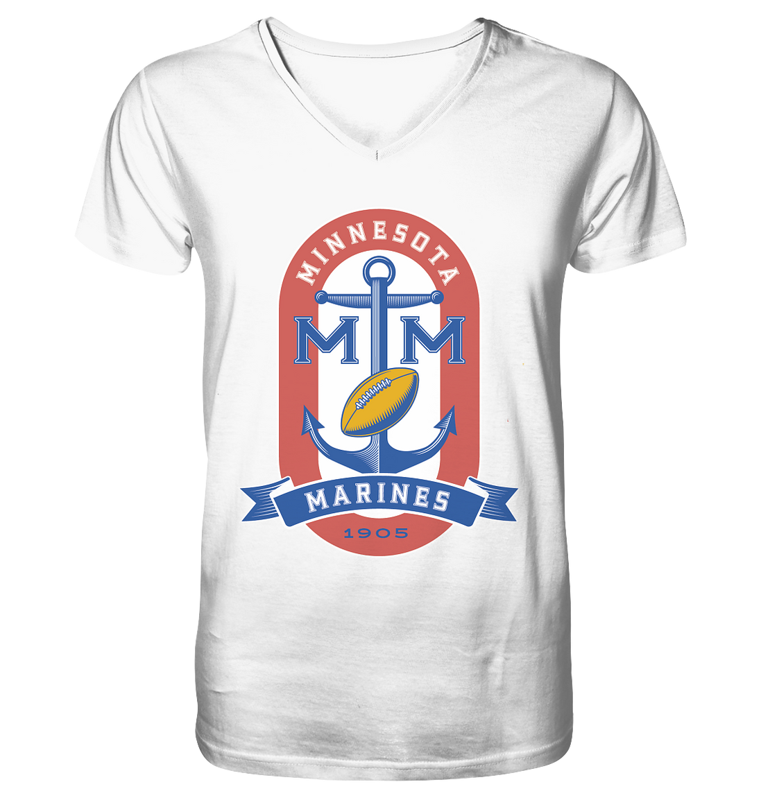 Minnesota Marines - V-Neck Shirt