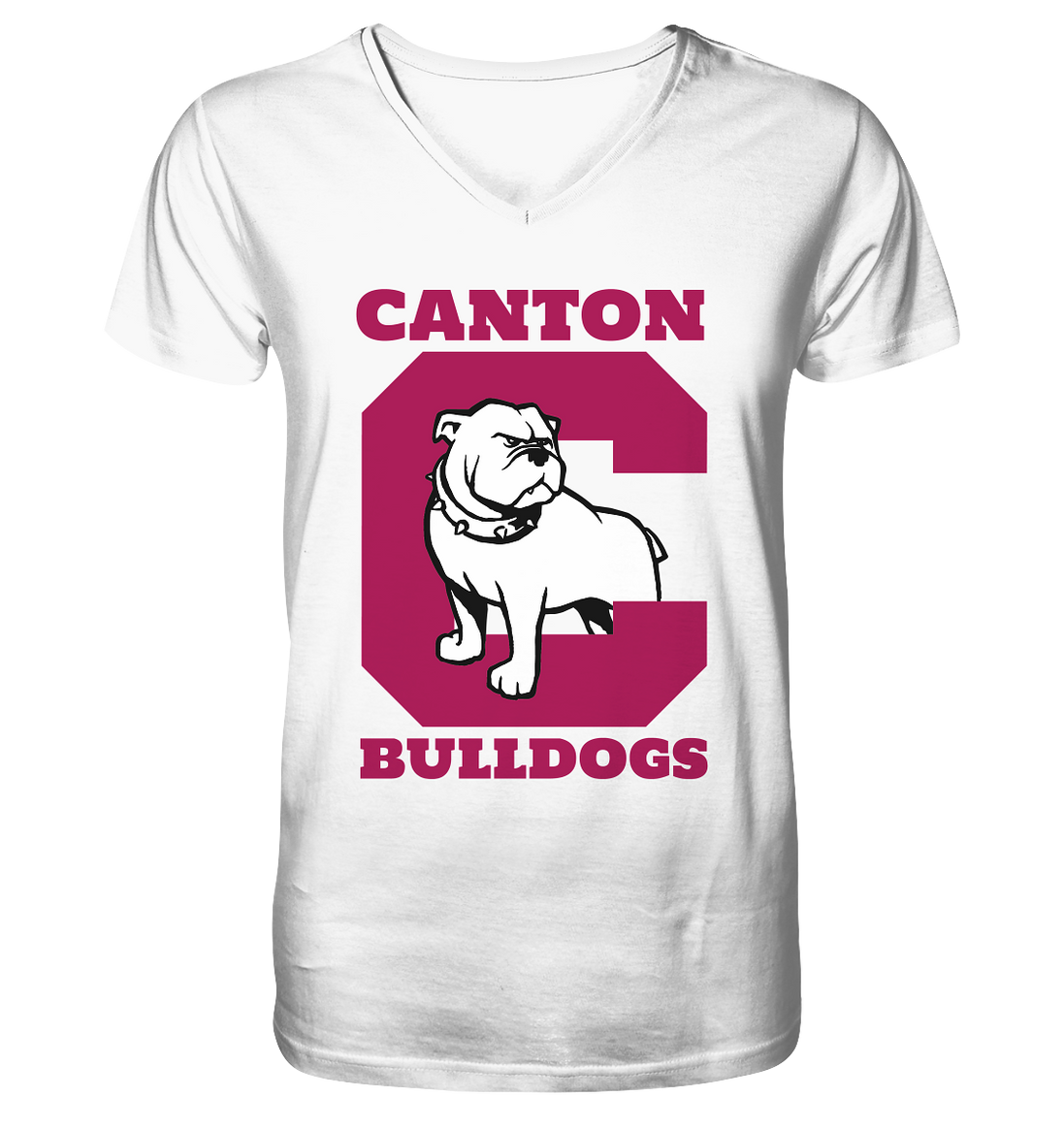 Canton Bulldogs - V-Neck Shirt