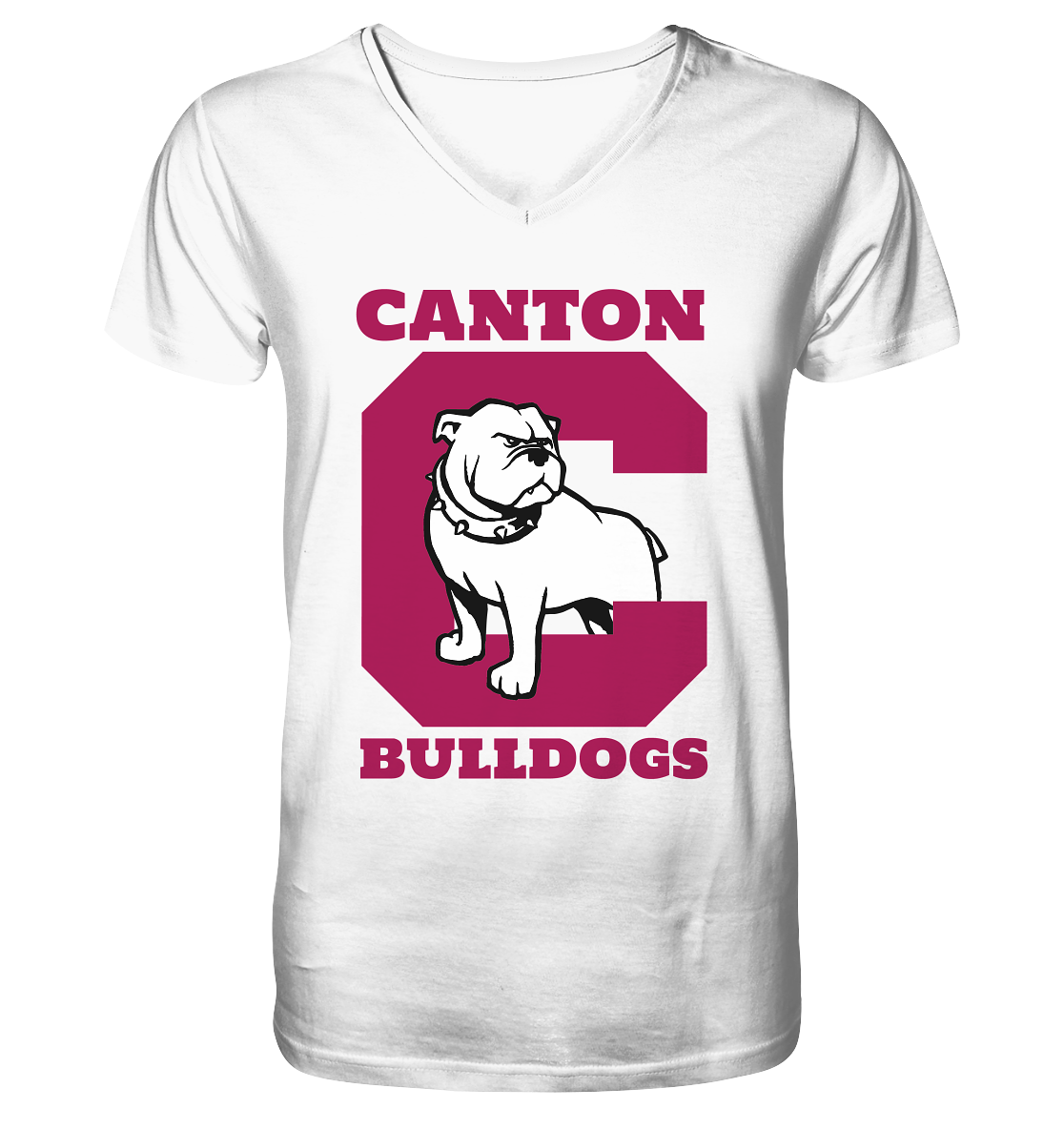 Canton Bulldogs - V-Neck Shirt