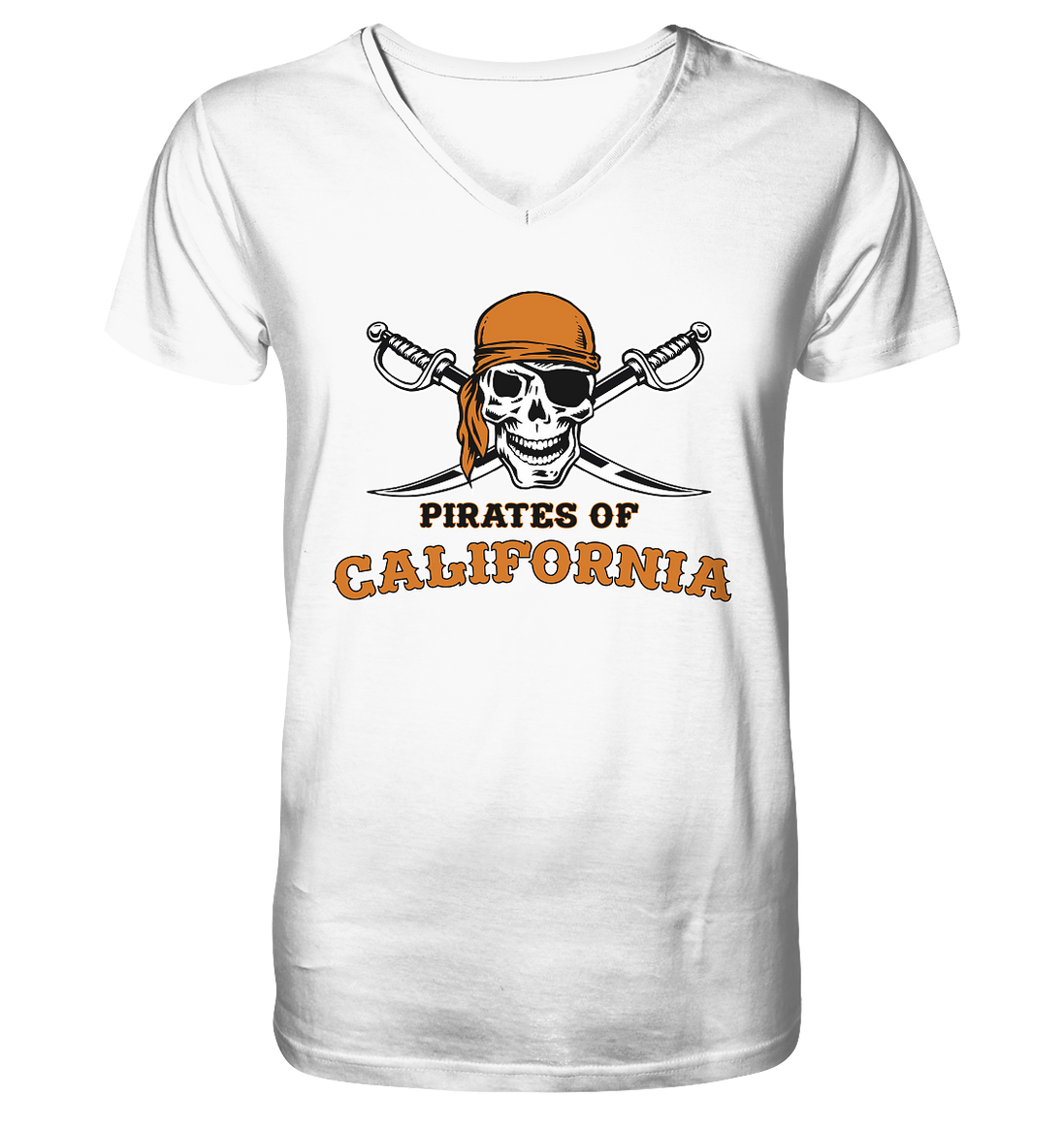 Pirates of California - V-Neck Shirt