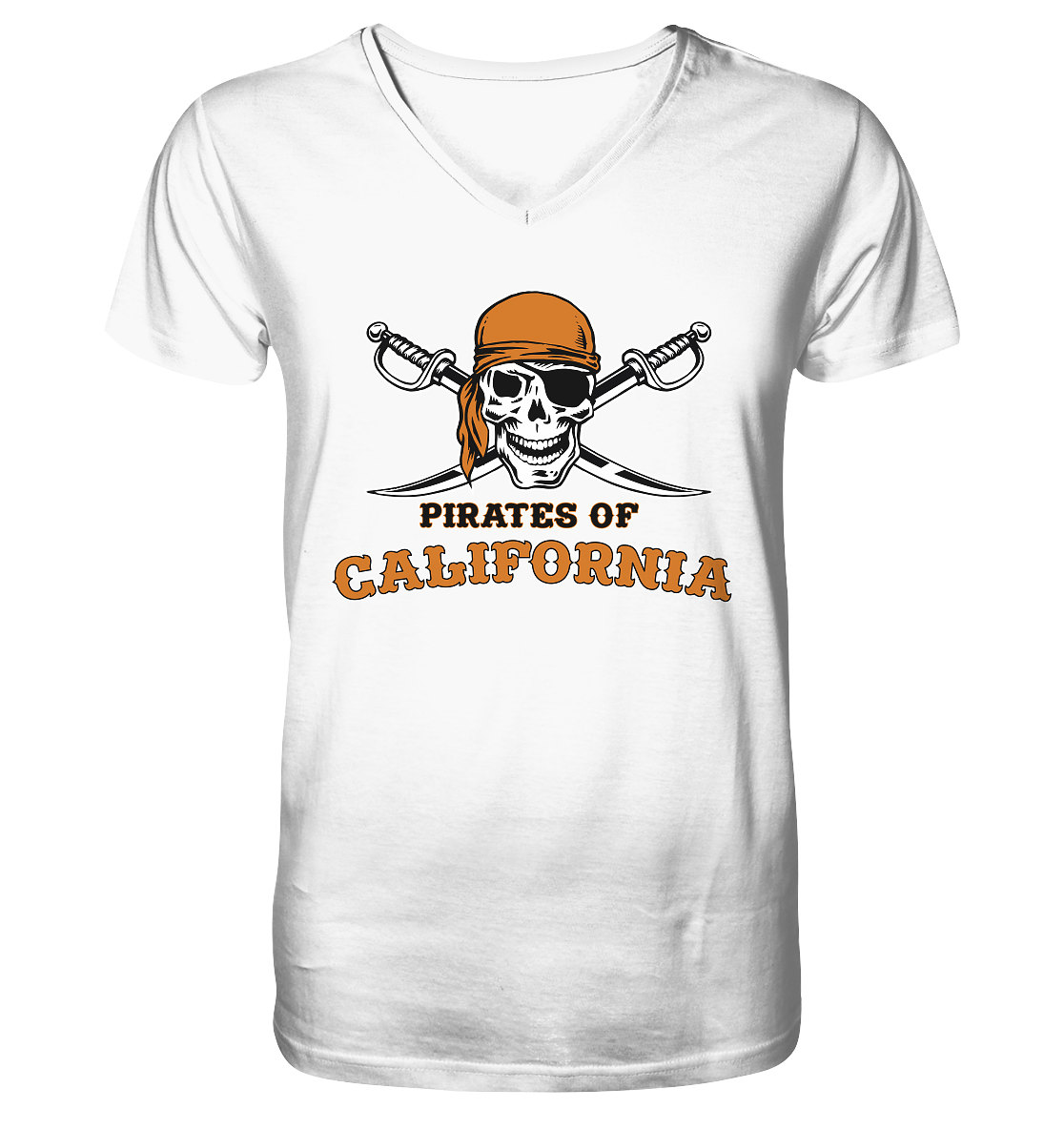 Pirates of California - V-Neck Shirt