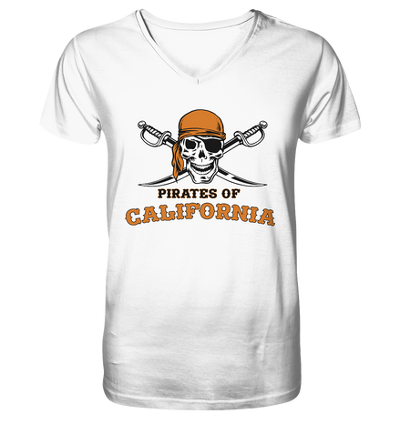 Pirates of California - V-Neck Shirt
