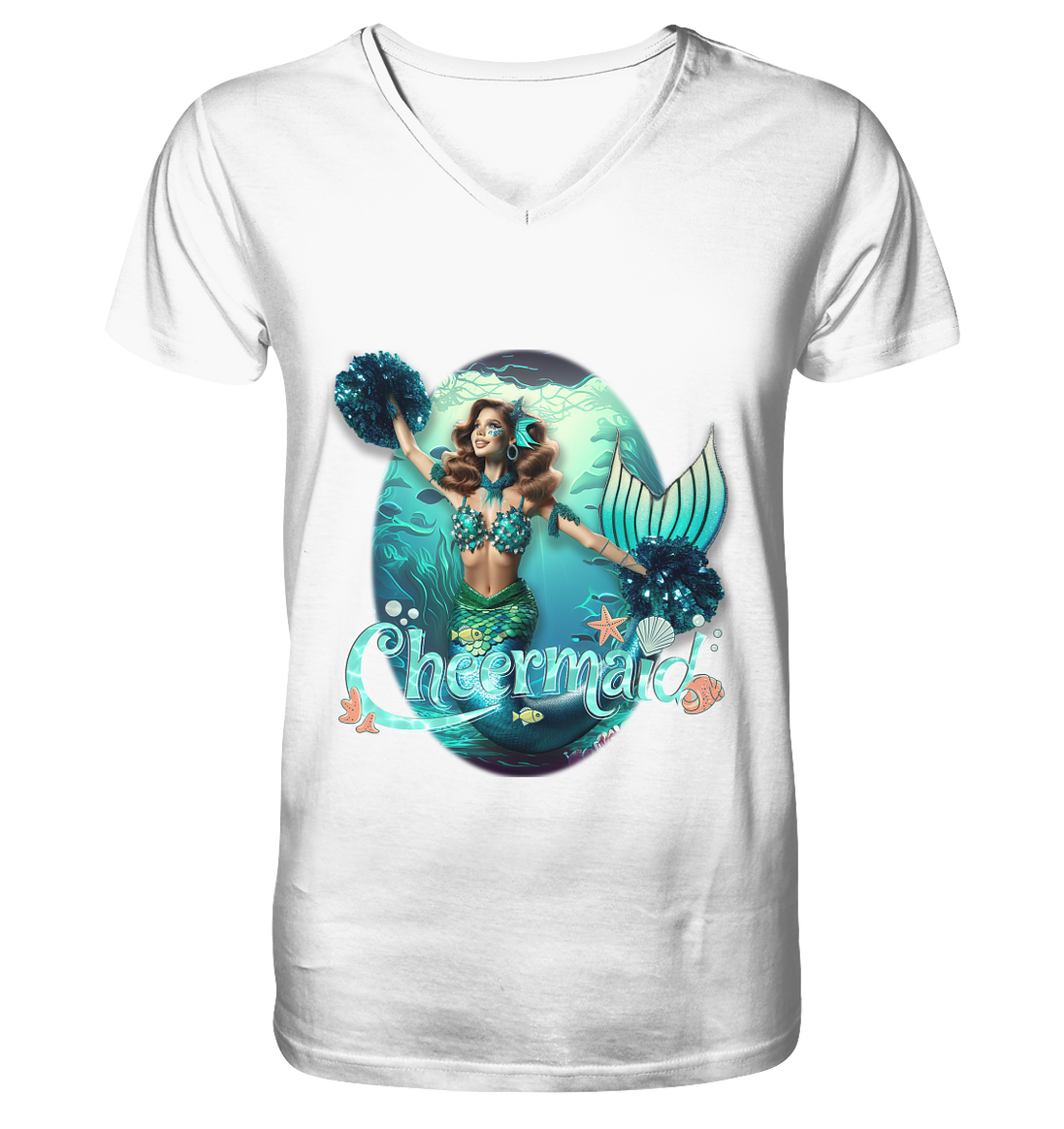 Cheermaid - V-Neck Shirt
