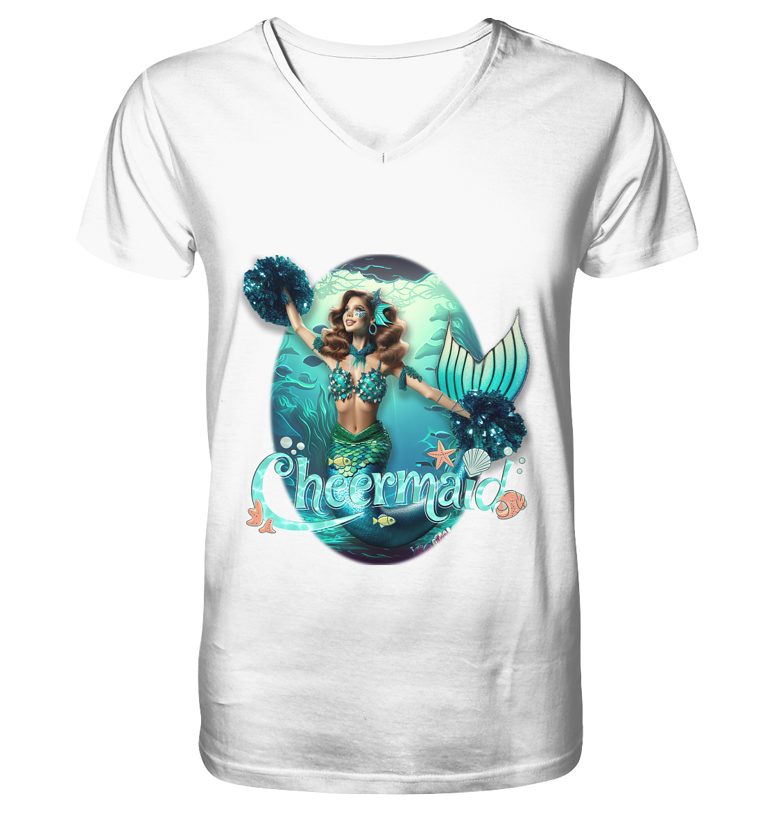 Cheermaid - V-Neck Shirt