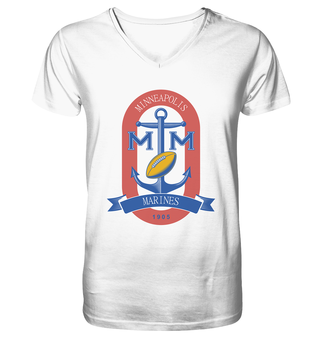 Minneapolis Marines 2 - V-Neck Shirt