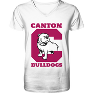 Canton Bulldogs 2 - V-Neck Shirt