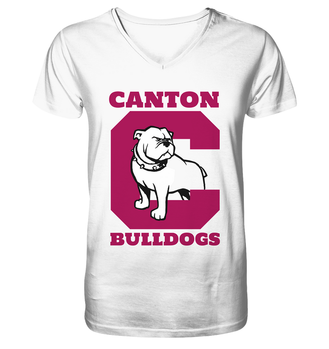 Canton Bulldogs 2 - V-Neck Shirt