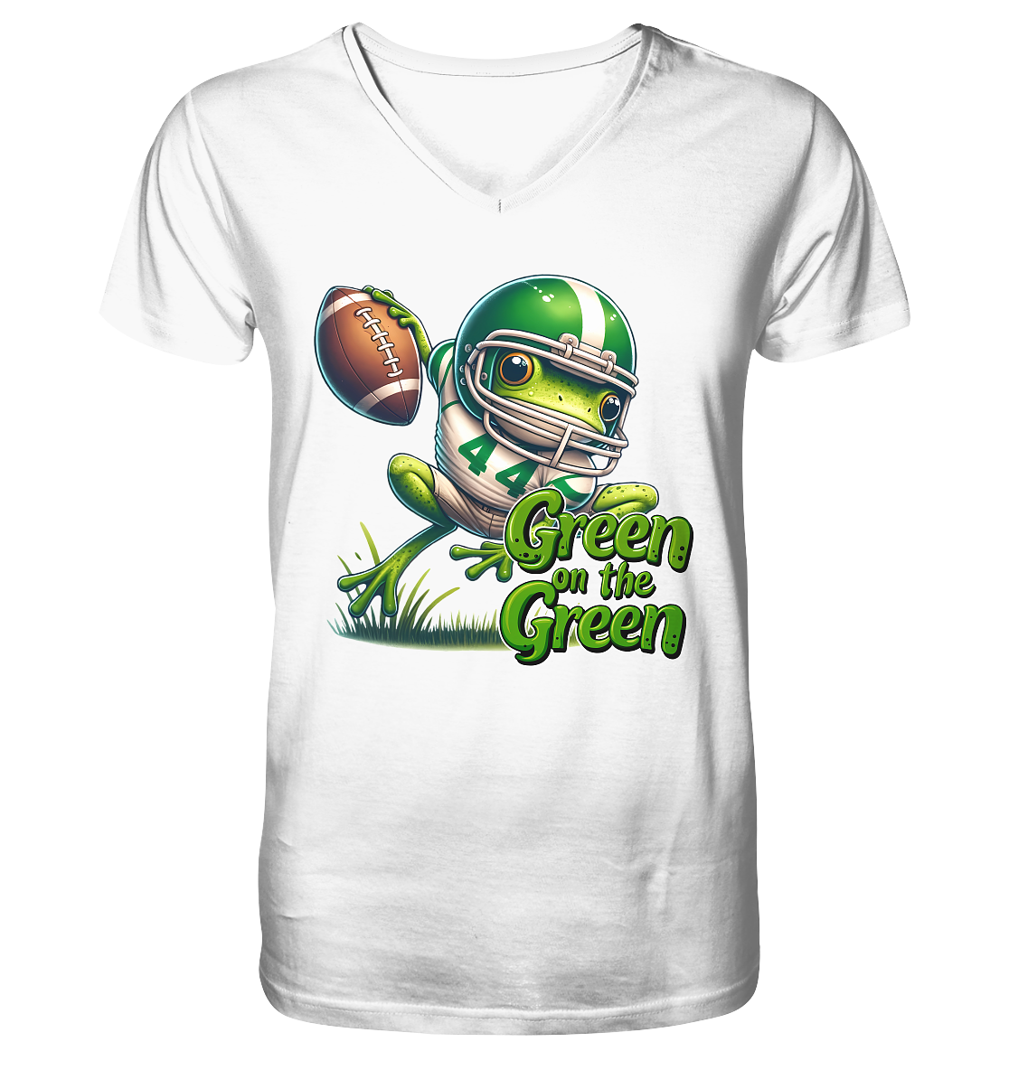 Green Frog - V-neck shirt