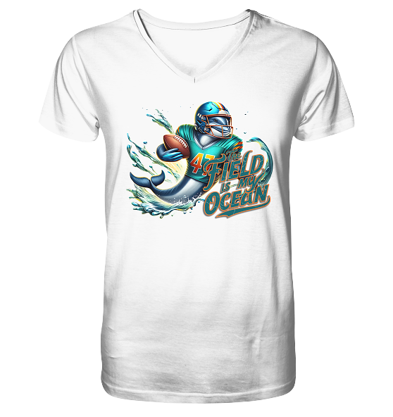 The Field is my Ocean - V-Neck Shirt