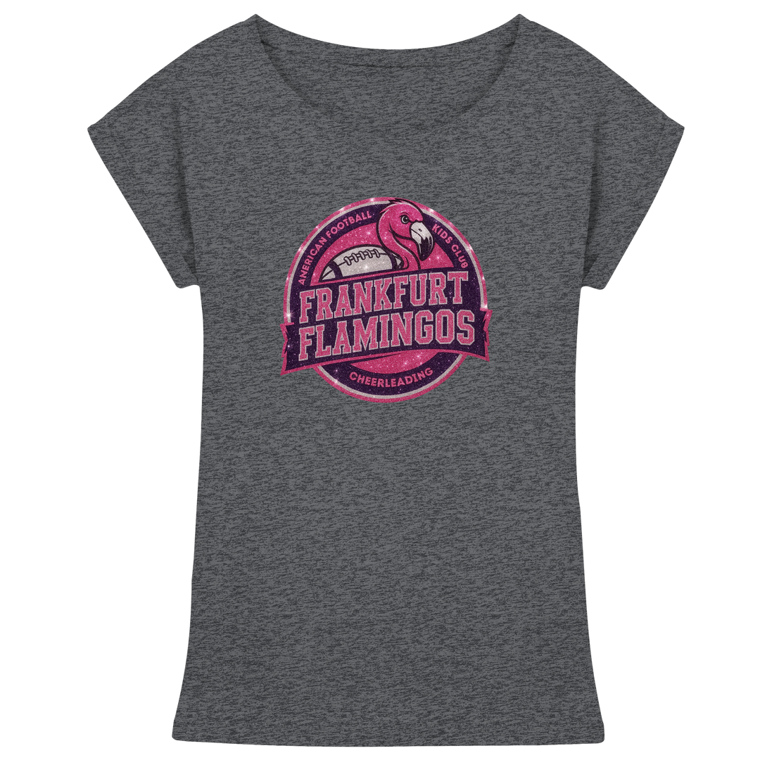 Frankfurt Flamingos - Womens Extended Shoulder T-Shirt