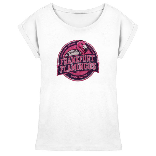 Frankfurt Flamingos - Womens Extended Shoulder T-Shirt