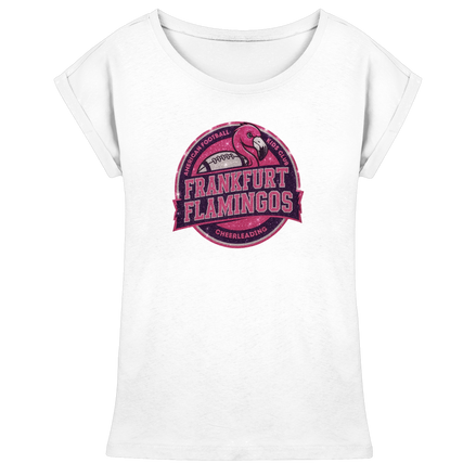 Frankfurt Flamingos - Womens Extended Shoulder T-Shirt