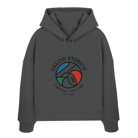 Calcio Storico II - Women's Organic Boxcut Hoodie