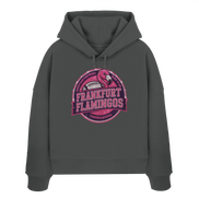 Frankfurt Flamingos - Womens Organic Boxcut Hoodie