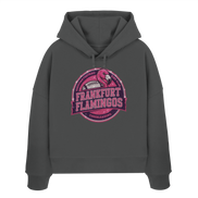 Frankfurt Flamingos - Womens Organic Boxcut Hoodie