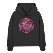 Frankfurt Flamingos - Womens Organic Boxcut Hoodie