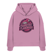 Frankfurt Flamingos - Womens Organic Boxcut Hoodie