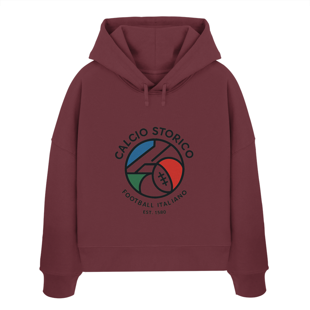 Calcio Storico II - Women's Organic Boxcut Hoodie